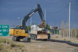 Vidal impulsa una inversión de $3.285.769.208 para el nuevo colector cloacal en Pico Truncado