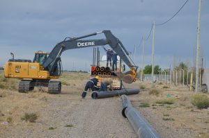 Vidal impulsa una inversión de $3.285.769.208 para el nuevo colector cloacal en Pico Truncado