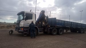 Vialidad Provincial realiza controles de dimensiones y cargas en Ruta Provincial N°43 y Ruta Provincial N°5