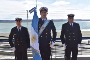 El Gobierno Provincial participó del acto de asunción del nuevo jefe del Departamento Naval Santa Cruz