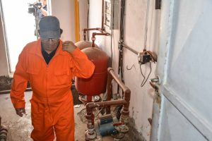 Se avanza con el recambio integral de calefacción en la Escuela Provincial Primaria N°44