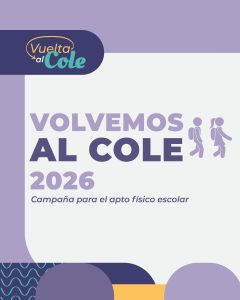 Salud: Volvemos al Cole 2026