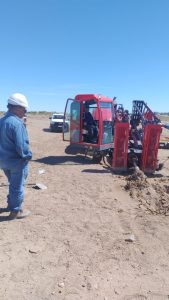 Pico Truncado: finalizaron los tres cruces de ruta con tunelera y la obra de gas entra en su etapa final