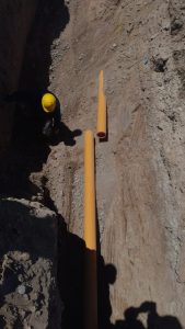 Pico Truncado: finalizaron los tres cruces de ruta con tunelera y la obra de gas entra en su etapa final
