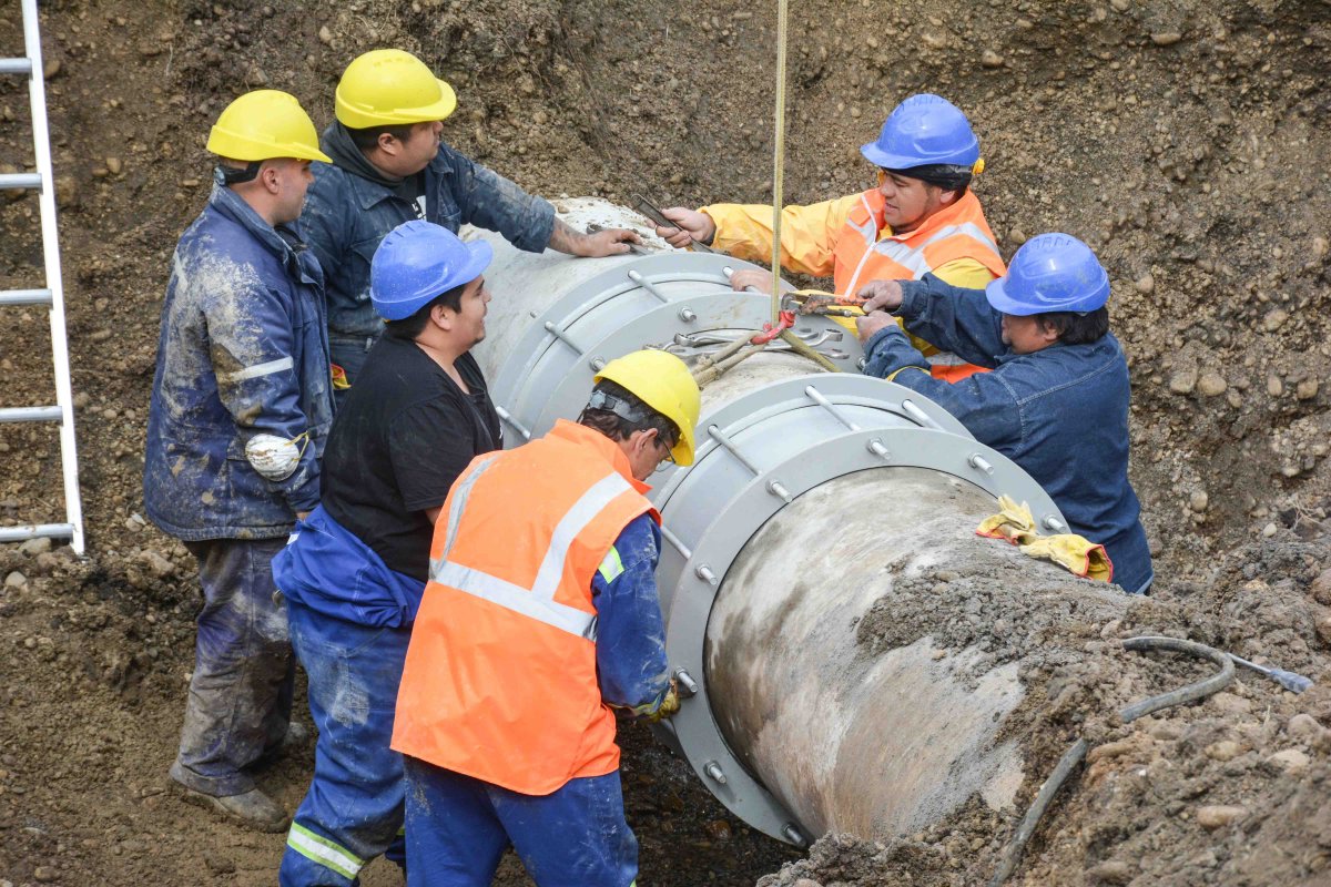 Palermo Aike: conocé detalles de los trabajos realizados para normalizar el servicio de agua en Río Gallegos