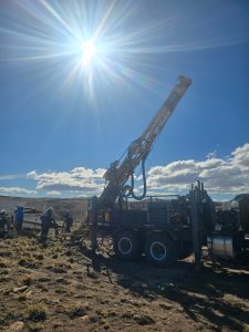 Comenzó la exploración con perforación en el Proyecto San Agustín