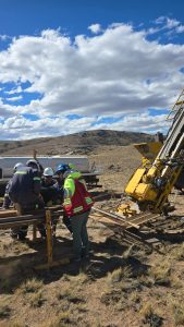 Comenzó la exploración con perforación en el Proyecto San Agustín