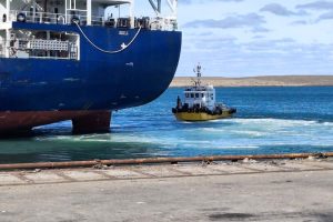 Puerto Deseado registró un importante movimiento operativo este fin de semana