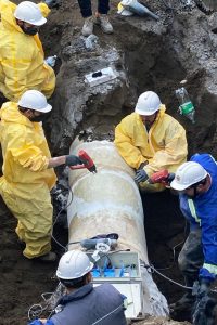 El Calafate: reparación del acueducto permitió restablecer el servicio en menos de 24 horas