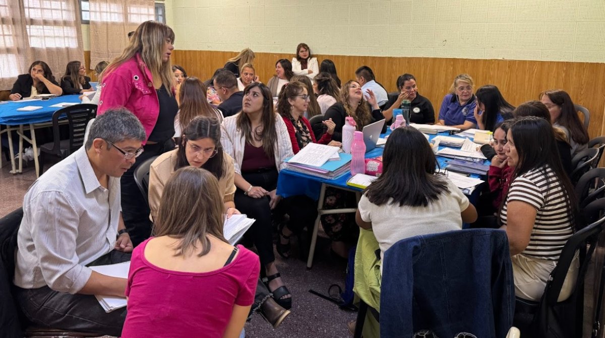 Educación realizó un encuentro para fortalecer las trayectorias educativas