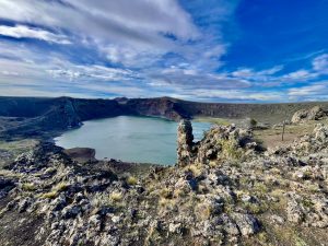 Laguna Azul: nuevas mejoras para cuidar y disfrutar la reserva
