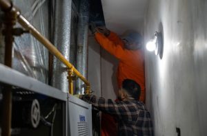 Se avanza con el desmantelamiento de calderas en las Escuelas Primarias N° 44 y N° 46 de Río Gallegos