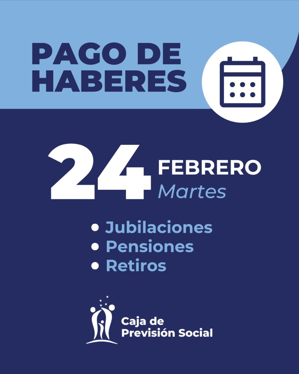 Caja de Previsión Social: fecha de pago y cómo son los aumentos de febrero