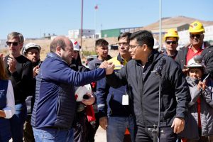Ricci y Treppo destacaron el impacto de la inversión de Newmont en el empleo y el desarrollo local