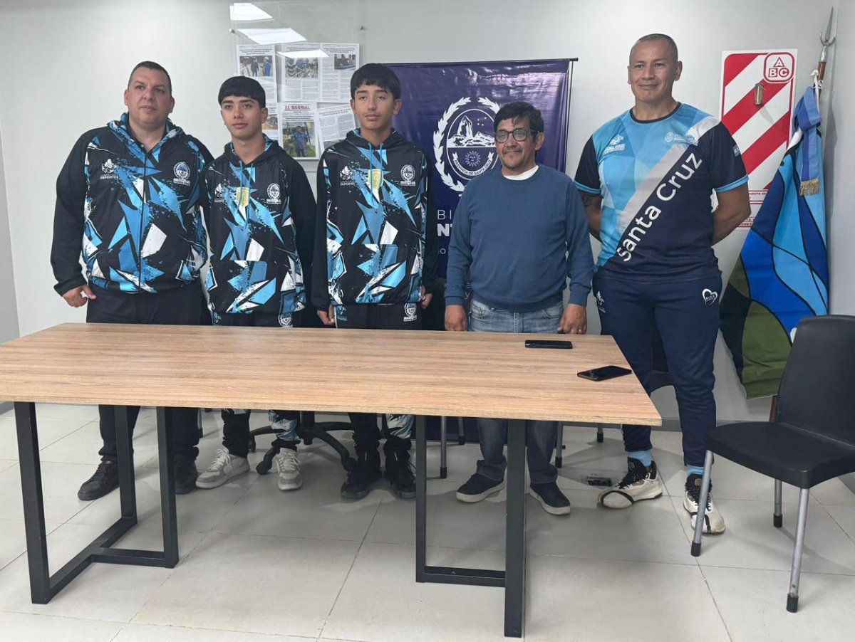 El Gobierno de Santa Cruz acompañó a jóvenes deportistas caletenses en su camino al alto rendimiento