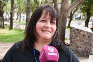 La Biblioteca Provincial Juan Hilarión Lenzi realizó una suelta de libros en la plaza San Martín