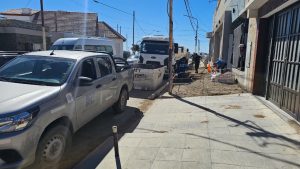 Servicios Públicos amplió la red de agua en un sector estratégico para optimizar el abastecimiento