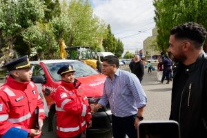 Galarza: “Es un día muy emocionante para Cañadón Seco”