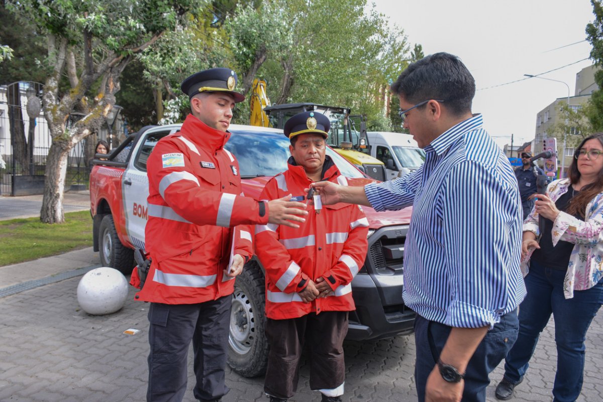 Galarza: “Es un día muy emocionante para Cañadón Seco”