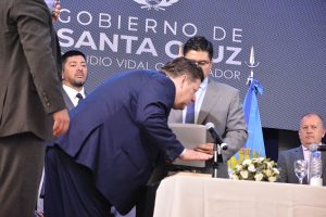El gobernador Claudio Vidal abrió el 53° Período Legislativo en Río Gallegos