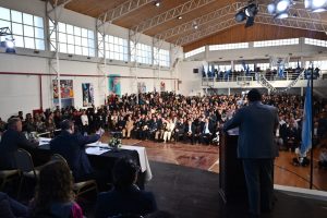 El gobernador Claudio Vidal abrió el 53° Período Legislativo en Río Gallegos