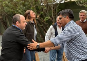 Vidal recibió a Nicolás Pino en Río Gallegos para impulsar el desarrollo del campo santacruceño