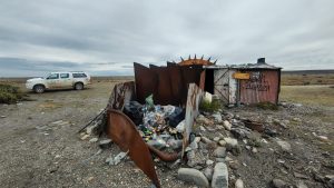 Cabo Vírgenes: El Consejo Agrario Provincial continúa con las tareas de limpieza para preservar nuestra reserva costera