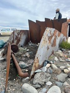 Cabo Vírgenes: El Consejo Agrario Provincial continúa con las tareas de limpieza para preservar nuestra reserva costera