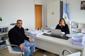 Intensa agenda de trabajo para Pico Truncado ante organismos provinciales