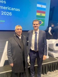 Santa Cruz participó de la apertura de la Bolsa de Toronto y fortaleció su agenda minera en Canadá