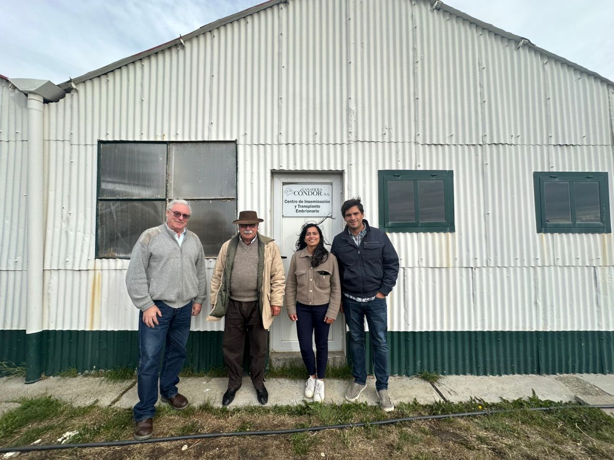 Garay recorrió la estancia y cabaña Cóndor para analizar desafíos del sector ovino