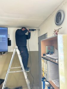 Se instaló un sistema de videovigilancia en el Puesto Sanitario de La Esperanza