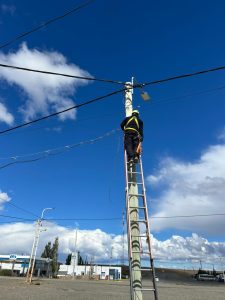 Se instaló un sistema de videovigilancia en el Puesto Sanitario de La Esperanza
