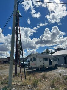 Se instaló un sistema de videovigilancia en el Puesto Sanitario de La Esperanza