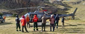 Brigadistas del Consejo Agrario se capacitaron en procedimientos con helicópteros