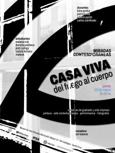 Invitan a la inauguración de “Miradas contemporáneas 2026: casa viva - del fuego al cuerpo”