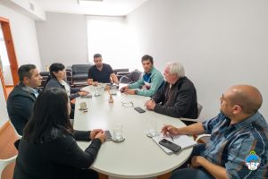 Se llevó adelante una reunión de trabajo con autoridades de Cañadón Seco