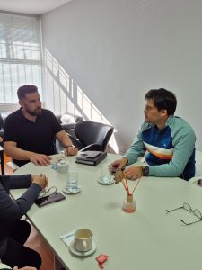 Se llevó adelante una reunión de trabajo con autoridades de Cañadón Seco