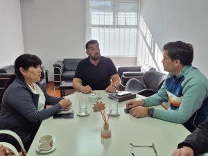 Se llevó adelante una reunión de trabajo con autoridades de Cañadón Seco