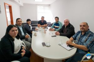 Se llevó adelante una reunión de trabajo con autoridades de Cañadón Seco