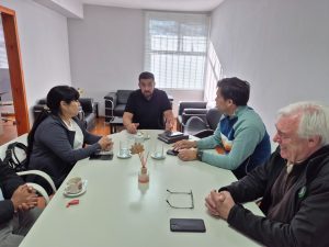 Se llevó adelante una reunión de trabajo con autoridades de Cañadón Seco