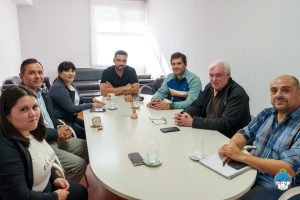 Se llevó adelante una reunión de trabajo con autoridades de Cañadón Seco