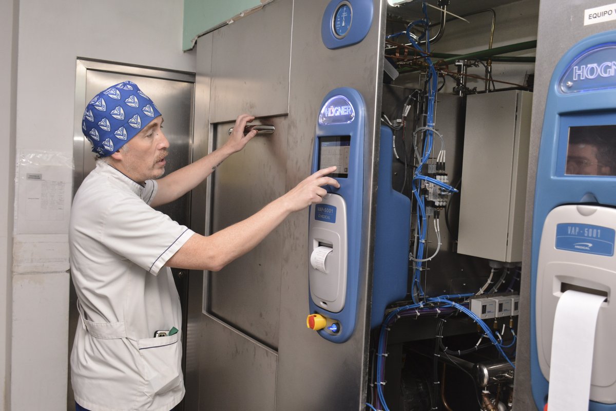 El Hospital Regional Río Gallegos duplica su capacidad de esterilización