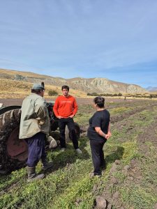 Los Antiguos: El Álamo es una chacra familiar que crece con trabajo y producción