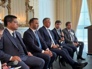 Vidal desde Nueva York: "Santa Cruz tiene recursos, potencial y una gran oportunidad de crecimiento"