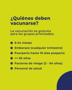 Comenzará la Campaña de Vacunación Antigripal 2026