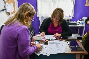 Realizaron jornada de vacunación antigripal en la Residencia Zumalacarregui