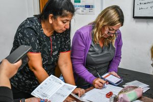 Realizaron jornada de vacunación antigripal en la Residencia Zumalacarregui