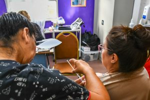 Realizaron jornada de vacunación antigripal en la Residencia Zumalacarregui