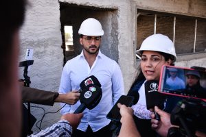 Avanza la construcción del nuevo espacio deportivo de la Liga de los Barrios